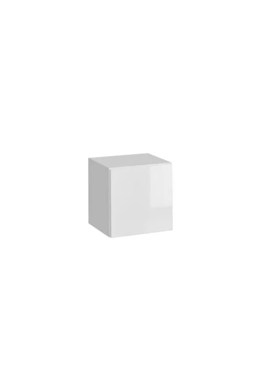 Pensile Trengereid 07 bianco | 35 x 35 x 32 cm | Apertura a pressione | Design moderno