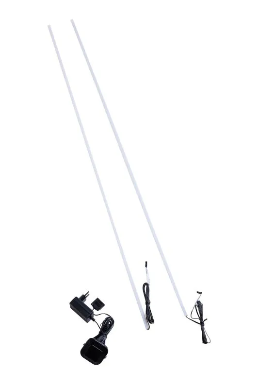 Illuminazione LED per vetrine e scaffali | Design compatto | Facile installazione | Colore nero
