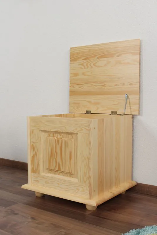 Cassapanca in legno di pino massello | Finitura naturale | 182 - 50 x 54 x 46 cm | Design moderno