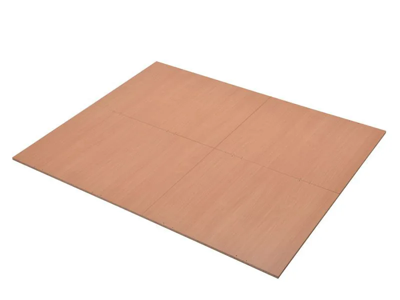 Struttura letto matrimoniale 160 x 200 cm | Finitura marrone elegante | Materiali resistenti