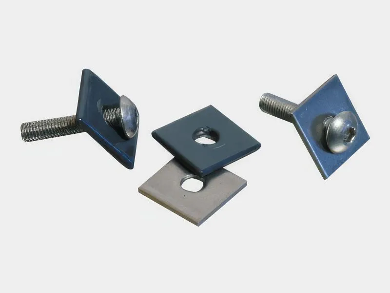 Piastra di supporto in acciaio inox