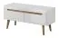 Mobile porta TV Cathcart 03 | Rovere Riviera e Bianco | 50 x 107 x 40 cm | 2 cassetti