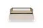 Tavolino da salotto "Manouba" 06, color beige/rovere Cremona, 2 cassetti, 1 ripiano, funzione "push-to-open", 96 x 67 x 43 cm