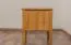 Comodino in faggio massello | Finitura naturale | 50 x 53 x 42 cm | 2 cassetti | "Wooden Nature" 137