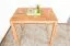 Tavolino alto in faggio massello | 120 x 80 cm | Design moderno e stabile | Wooden Nature 119