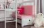 Coppia di cuscini per letto a soppalco rosa "Tim" | Comfort superiore | Design moderno