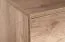 Cassettiera moderna "Sichling" 07 | cornice sinistra | marrone rovere | 114 x 130 x 46 cm