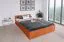 Letto una piazza e mezza "Corrientes" 17, incl. rete a doghe, color ontano - 120 x 200 cm (l x l)