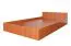 Letto una piazza e mezza "Corrientes" 17, incl. rete a doghe, color ontano - 120 x 200 cm (l x l)