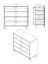 Cassettiera moderna 4 cassetti | finitura cashmere | maniglie e gambe nere | bordi in ABS | 90,5 x 93 x 40 cm