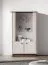 Vetrinetta piccola "Omaha", color cashmere/rovere scuro Windmill, 4 scomparti, Sistema "Soft-Close", 92 x 40 x 150 cm