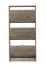 Scarpiera Gradide 02 | Grigio rovere | 3 ante battenti | 6 scomparti | 119 x 67 x 28 cm