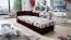 Letto da giorno Lobatos 55 rosso | Ampio spazio contenitore | Superficie 80 x 195 cm | Imbottitura confortevole | Testata sinistra