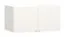 Armadio Aenna bianco | Maniglie bianche | 50 x 100,5 x 60 cm | Design moderno e compatto