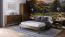 Comodino Engordany 07 | Faggio massello laccato noce | 1 cassetto Soft-Close | 52 x 50 x 34 cm
