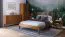 Letto alla francese Engordany 08 | Faggio massello laccato | Rovere rustico | 140 x 200 cm