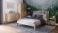 Letto matrimoniale Engordany 08 | Faggio massello laccato | Colore faggio | 160 x 200 cm