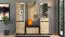 Specchio "Priboj" 05, color rovere Artisan, bordi in ABS, 51 x 2 x 83 cm