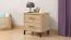 Comodino Sabas 16 | Rovere Artisan | 2 cassetti | Bordi in ABS | 52 x 48 x 40 cm