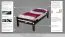 Letto singolo Easy Premium Line K1/1n | Faggio massello testa di moro | 90 x 200 cm | Design moderno e robusto