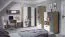 Scrivania per cameretta "Sallingsund" 08 | Rovere, bianco, antracite | 76 x 120 x 51 cm | 1 anta, 1 cassetto, 2 scomparti
