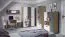 Mensola per cameretta "Sallingsund" 10 | rovere, bianco, antracite | 30 x 120 x 22 cm