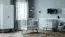 Lettino per bambini Skady 01 | Bianco e rovere | Rete a 3 altezze | 60 x 120 cm