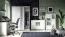 Scaffale bianco "Tornved" 04 | 138 x 80 x 34 cm | Design moderno e pratico | 3 ante e 1 ripiano