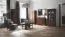 Specchio da parete Sentis 16 | Marrone scuro | 84 x 126 x 6 cm | Design rustico