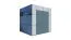 Capanno per attrezzi 01, grigio / antracite - spessore: 19 mm, SU: 5,2 m²