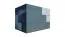 Capanno per attrezzi 02, grigio / antracite - spessore: 19 mm, SU: 7,8 m²