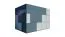 Capanno per attrezzi 02, grigio / antracite - spessore: 19 mm, SU: 7,8 m²