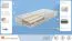 Materasso Classic Memory | Schiuma PU | 160 x 190 cm | Supporto ergonomico | Traspirante
