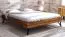 Letto alla francese Masterton 03 | Rovere massello selvatico oliato | 140 x 200 cm | Design elegante