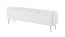 Soggiorno completo - Set E "Sloughia", 3 pz, bianco, maniglie e gambe: metallo