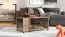 Soggiorno moderno 6 pezzi B Zvesdara | Rovere Artisan/Nero | 2 vetrine, mobile TV, mensola, cassettiera, tavolino | Bordi ABS