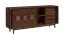 Credenza Inginele 01 in noce | 4 cassetti pratici | 2 ante scorrevoli ammortizzate | 81 x 183 x 48 cm | 6 vani, 3 ripiani
