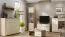 Vetrinetta Kavieng 11 | Rovere e Bianco | 110 x 178 x 40 cm | Design moderno ed elegante