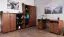 Mojokerto 11 ripiani, colore: noce / nero - Misure: 121 x 80 x 39 cm (A x L x P)