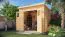 Casa da giardino Dresden 03 incl. pavimento, finitura naturale - elemento 14 mm casa da giardino, superficie utile: 4,20 m², tetto a una falda