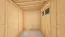 Capannone Menden 04, legno grezzo, porta doppia in legno massiccio - spessore: 18 mm, superficie: 6,18 m², tetto a una falda