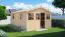 Casetta da giardino "Freital" 03, legno grezzo - 3,5 x 4,7 m, tetto a due falde