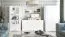 Armadio spazioso Sydfalster 08 | Bianco lucido | 191 x 90 x 51 cm | 2 ante, 2 scomparti
