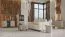 Soggiorno 7 pezzi Annelin | Color cashmere | Vetrinetta, cassettiere con LED, tavolini | Design moderno