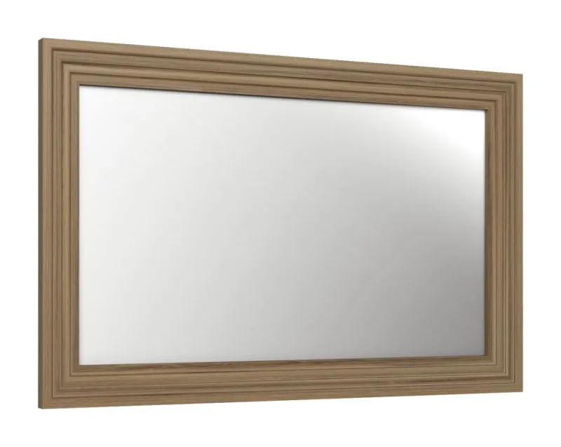 Specchio decorativo marrone "Badile" 14 | 80 x 120 x 7 cm | Stile country, design accogliente