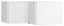 Modulo angolare per armadio Chiflero bianco | 45 x 102 x 104 cm | Laccato soft touch | 1 anta soft close