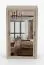 Armadio scorrevole Biokovo 06 | Rovere Sonoma con specchio | 2 ante | 7 scomparti | 215 x 120 x 64 cm