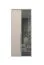 Armadio a due ante con un'anta a specchio Neiafu 30, funzione Soft-Close, colore: cashmere, un'asta appendiabiti, un ripiano, dimensioni: 226 x 97 x 60 cm