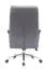 Sedia da ufficio Kilindi 02 grigia | Sedile girevole | Altezza regolabile | Schienale ergonomico | 108-116 x 49 x 71 cm