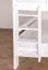 Letto a castello "Easy Premium Line" K24/n in faggio massello laccato bianco - 120 x 200 cm, divisibile